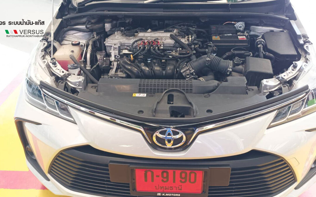 วันนี้ส่งงาน Altis ป้ายแดง ชุดแก๊สAEB